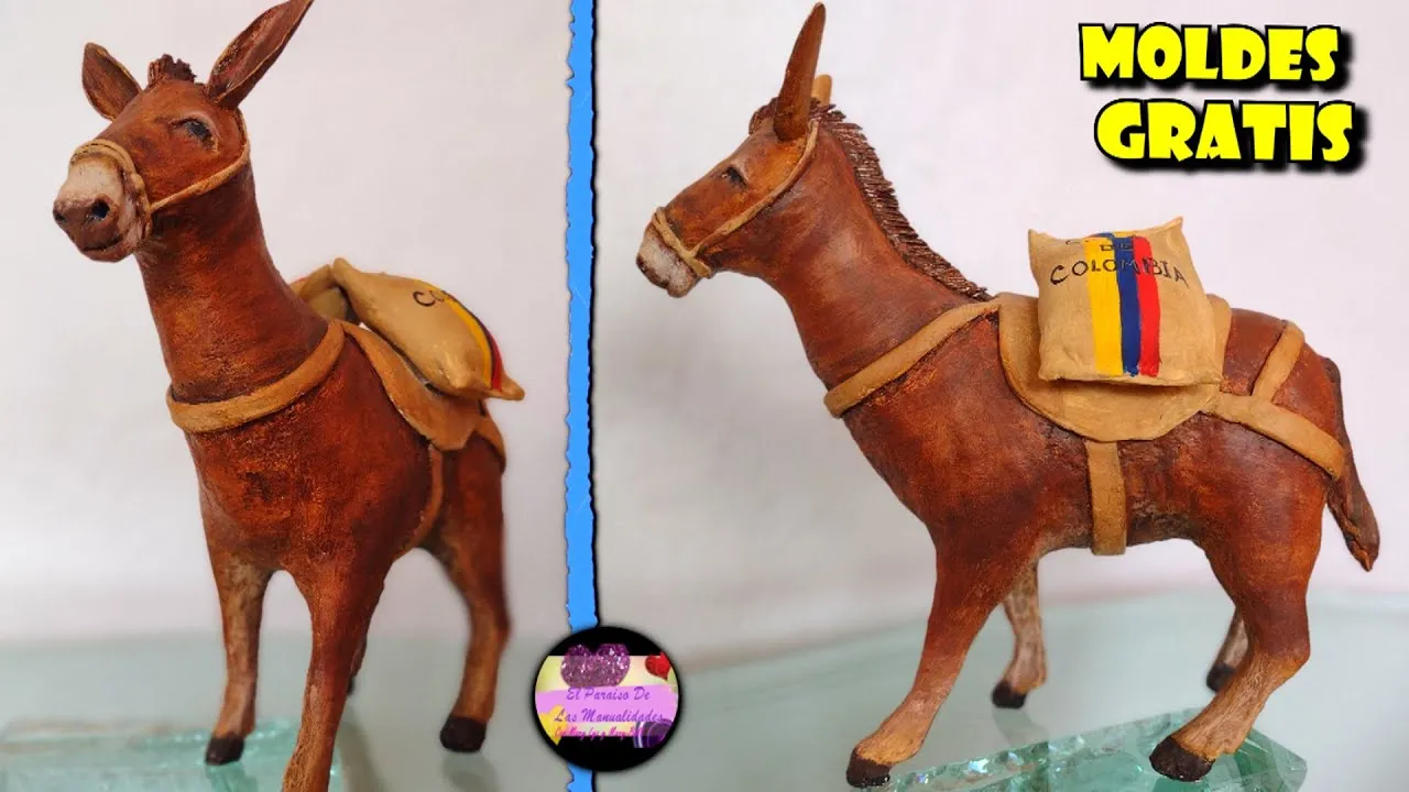 Construye tu propio burro o mula cafetera representativa del café de Colombia con material reciclado - YouTube Construye tu propio burro o mula cafetera representativa del café de Colombia con material reciclado - YouTube