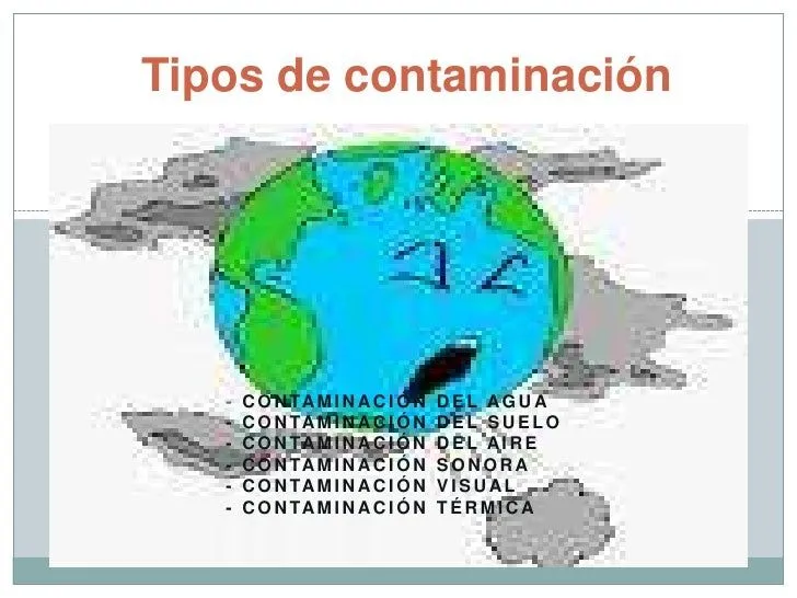 La contaminacion