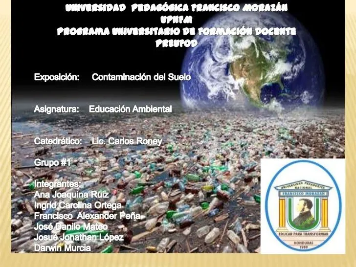 Contaminacion del suelo