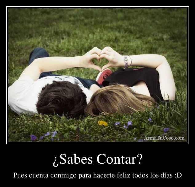 Sabes Contar?