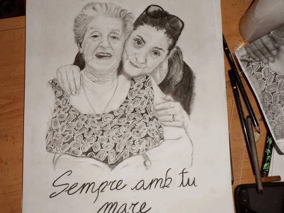 Siempre contigo, madre. Carboncillo. Siempre contigo, madre. Carboncillo. Siempre contigo, madre. Carboncillo. Siempre contigo, madre. Carboncillo.