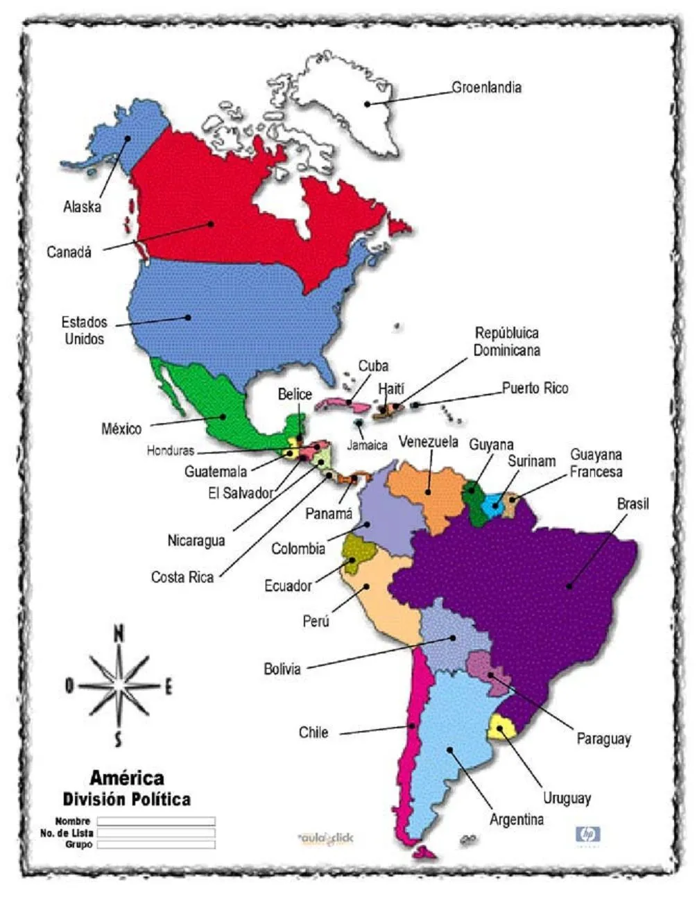 El Continente Americano