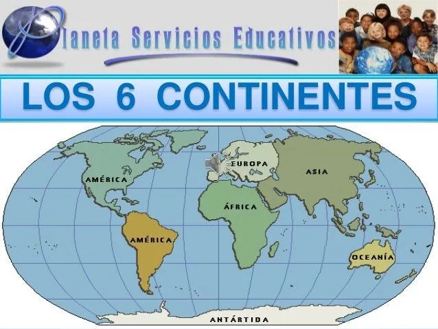 Seis continentes del mundo - Imagui