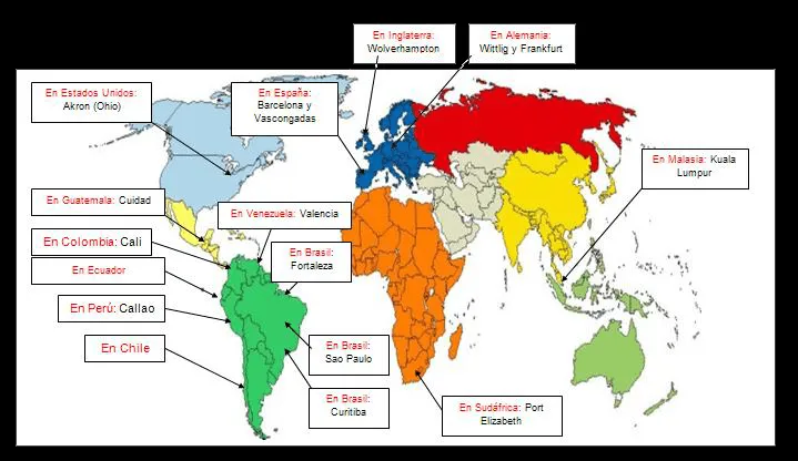 Los continentes y sus paises - Imagui