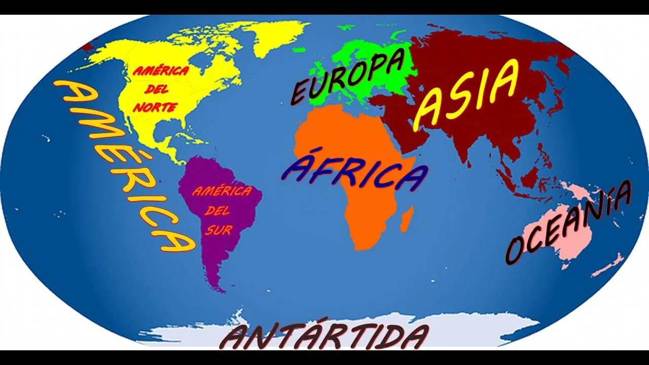 Los continentes y Oceanos.que es un continente y cuales son | Continentes y océanos, Continentes, Continentes mapa Los continentes y Oceanos.que es un continente y cuales son | Continentes y océanos, Continentes, Continentes mapa