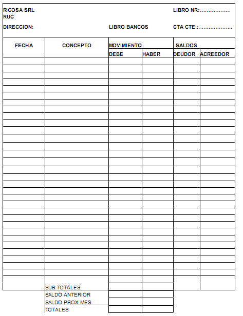 Control de las transacciones financieras: Libro bancos, extractos ... Control de las transacciones financieras: Libro bancos, extractos ...