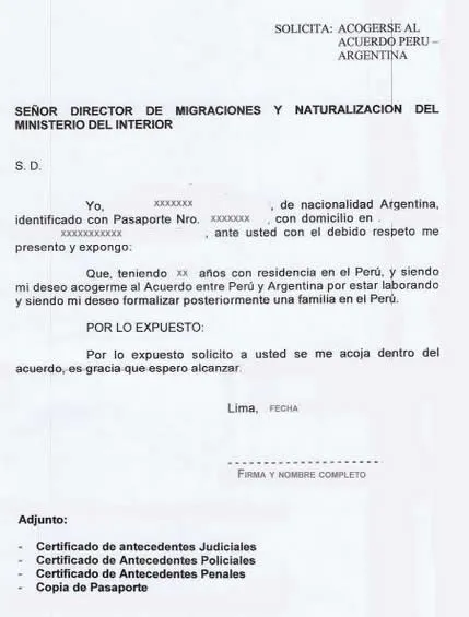 Carta laboral personal - Imagui