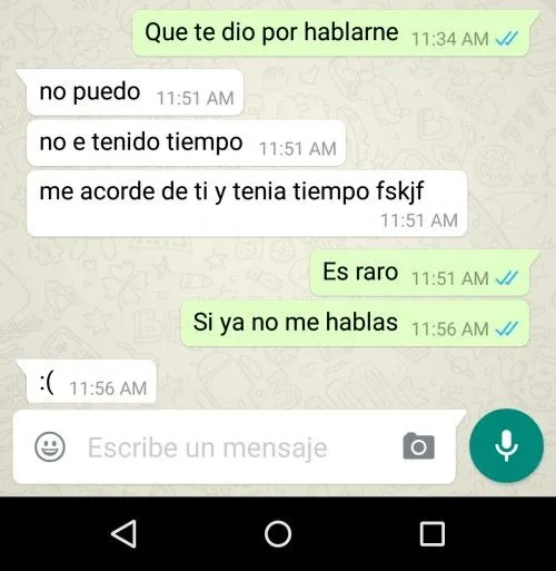 Conversaciones de Whatsapp
