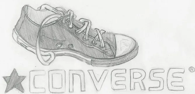 Converse para dibujar - Imagui