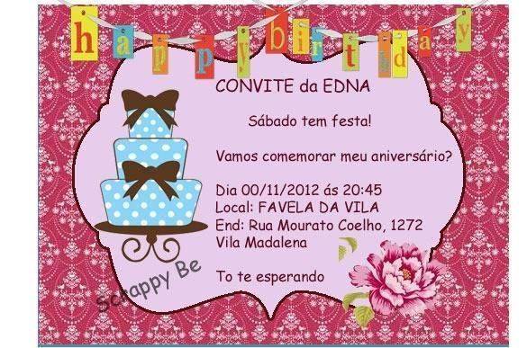 Convite de aniversário adulto – Modelos de Convite Convite de aniversário adulto – Modelos de Convite