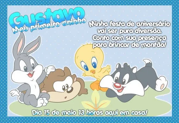 Imagenes de luny tunes bebés con frases - Imagui