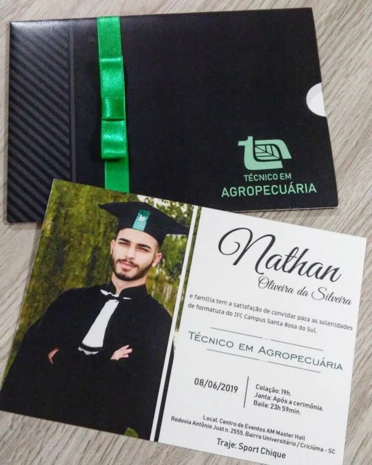 Convite de formatura: dicas imperdíveis para compor o seu com 50 ideias Convite de formatura: dicas imperdíveis para compor o seu com 50 ideias