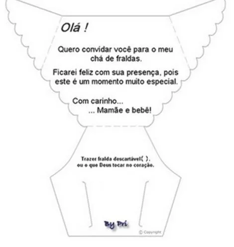 Convite e lembrancinha para chá de bebê | Revista Artesanato Convite e lembrancinha para chá de bebê | Revista Artesanato