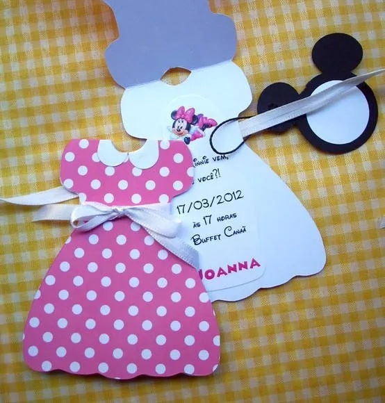 Molde de vestido de Minnie - Imagui