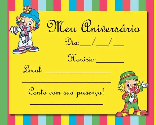 Convite Patati e Patata -Aniversário Infantil « Aniversário de Criança Convite Patati e Patata -Aniversário Infantil « Aniversário de Criança