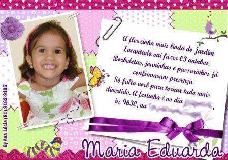 Convites de Aniversário de 3 anos. | Modelos de Convite Convites de Aniversário de 3 anos. | Modelos de Convite