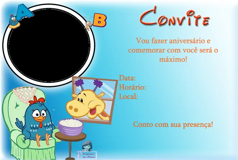Convites de aniversario galinha pintadinha gratis - Imagui Convites de aniversario galinha pintadinha gratis - Imagui