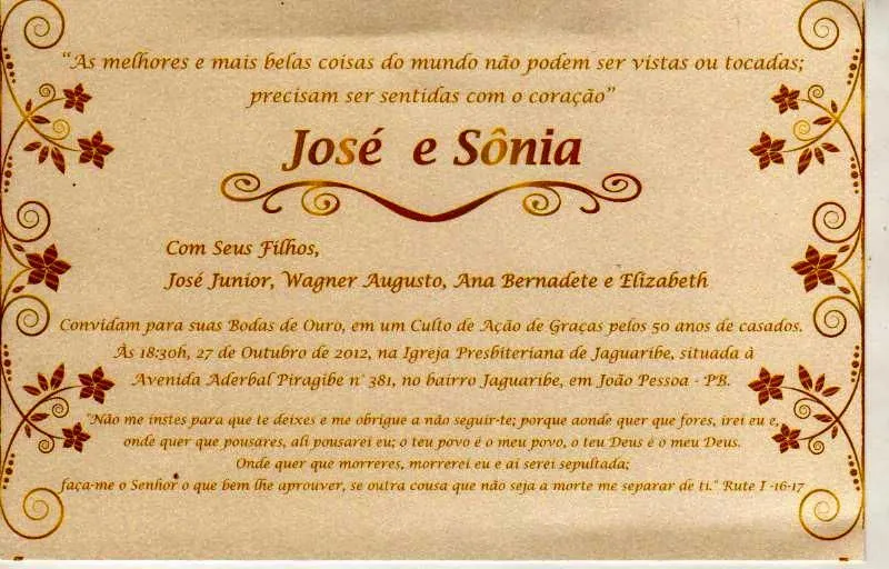 Irmãos Accioly e Sônia celebrarão diante de Deus e da Igreja suas ... Irmãos Accioly e Sônia celebrarão diante de Deus e da Igreja suas ...