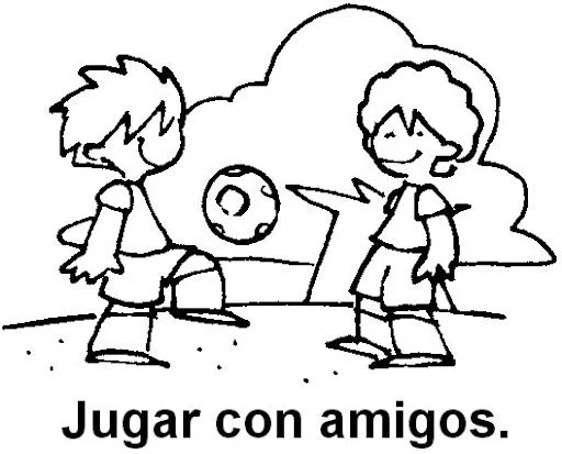 Dibujos de buena convivencia para colorear - Imagui