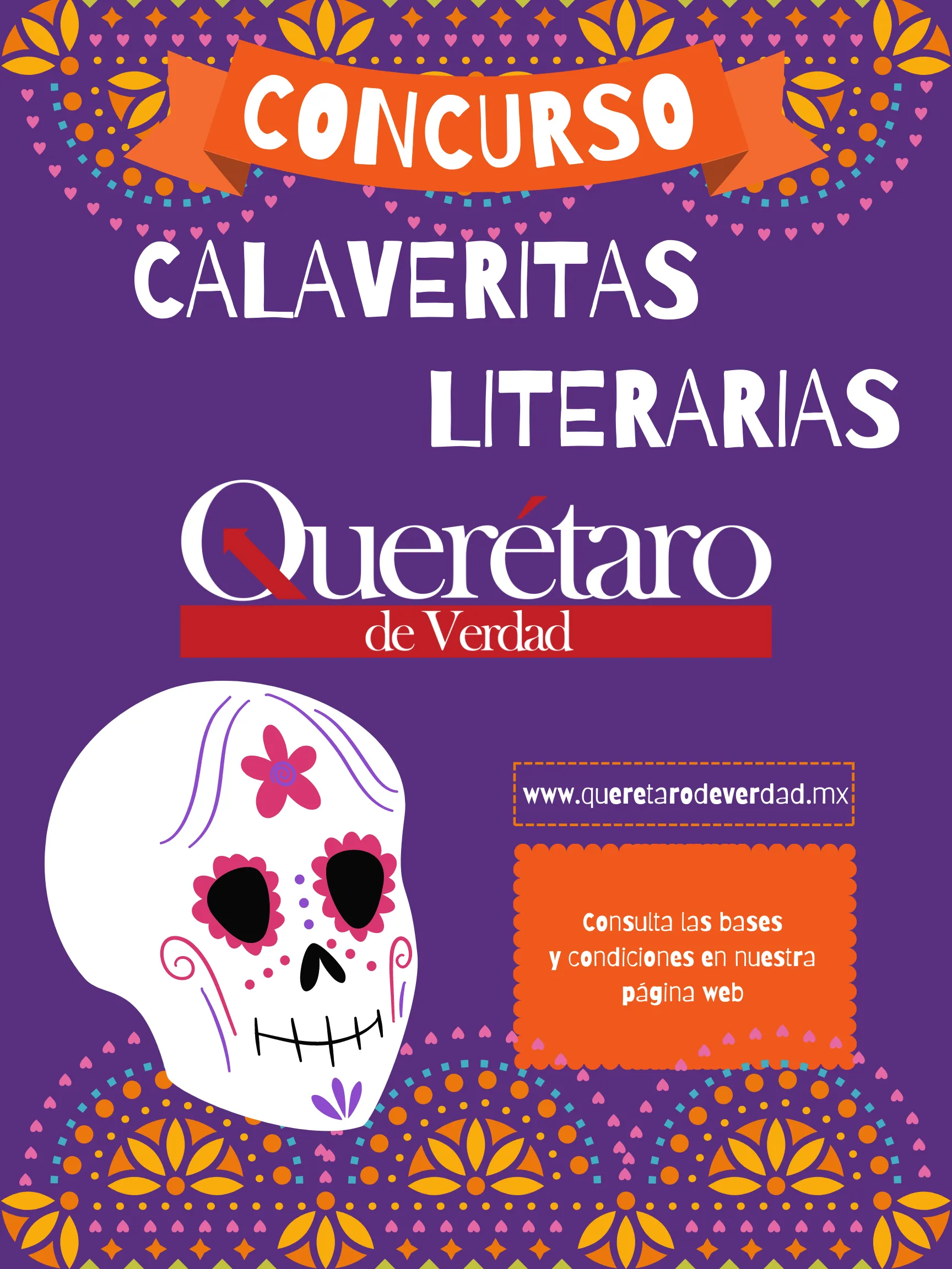 Convocatoria Concurso de Calaveritas Literarias – Querétaro de Verdad Convocatoria Concurso de Calaveritas Literarias – Querétaro de Verdad