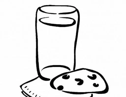 Cookie para colorear - Imagui