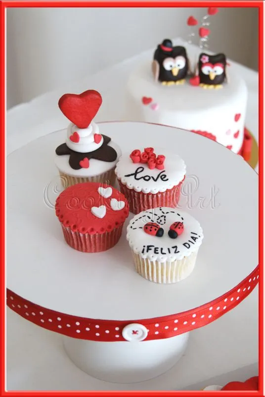 TALLERES DE CUPCAKES Y MINI TARTAS "SAN VALENTIN" | Tartas Fondant ...