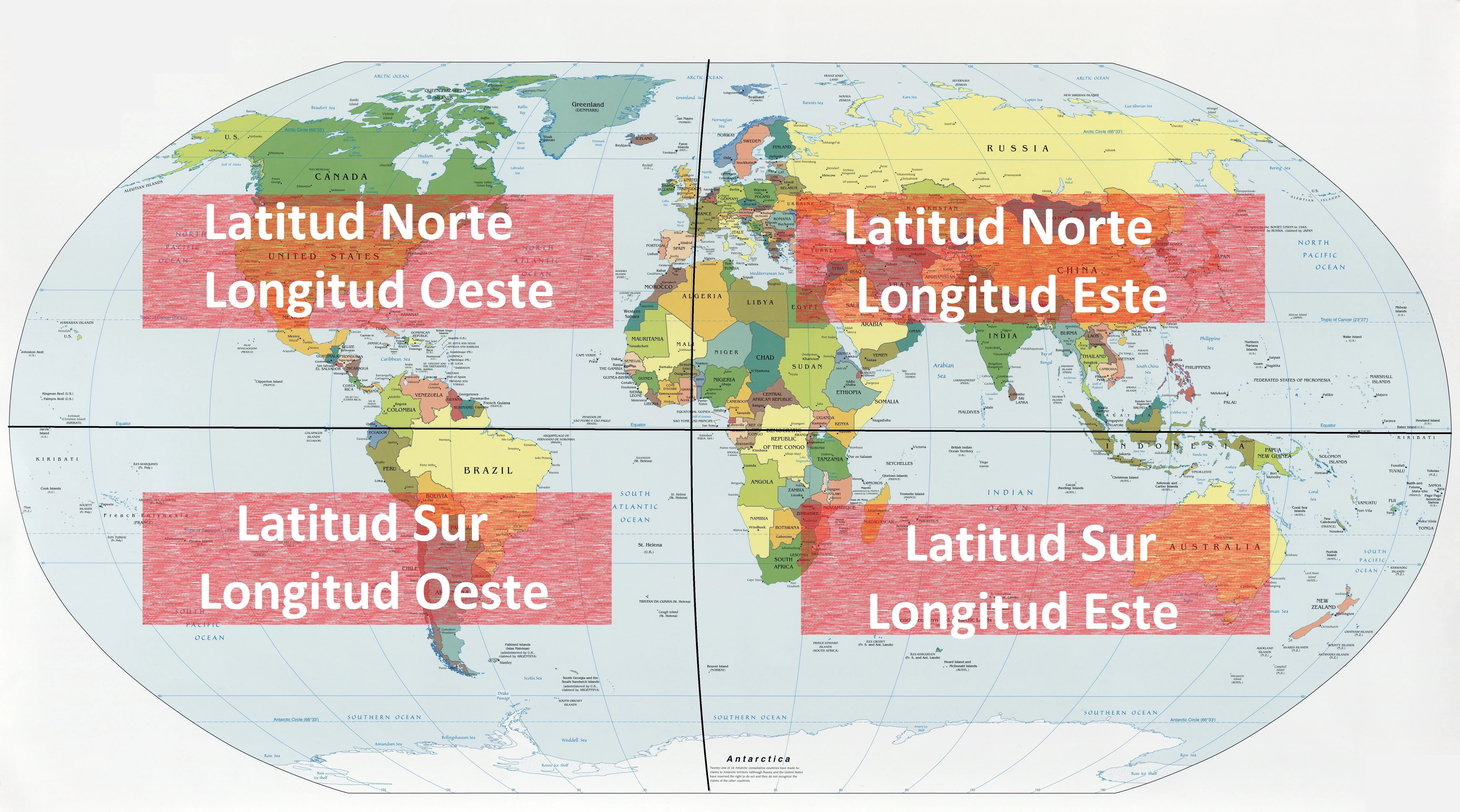 Coordenadas Geográficas: como obtenerlas en un mapa — Steemit