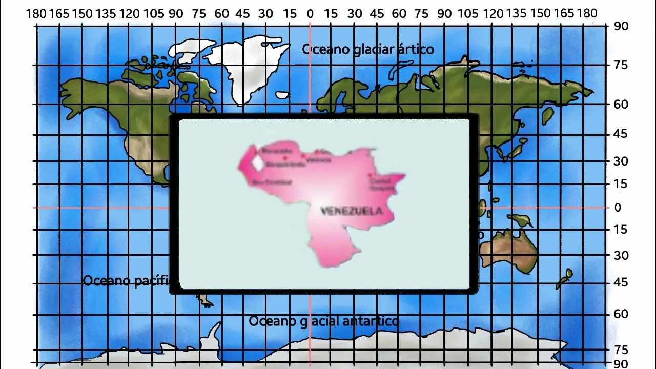 Coordenadas geograficas de Venezuela - YouTube