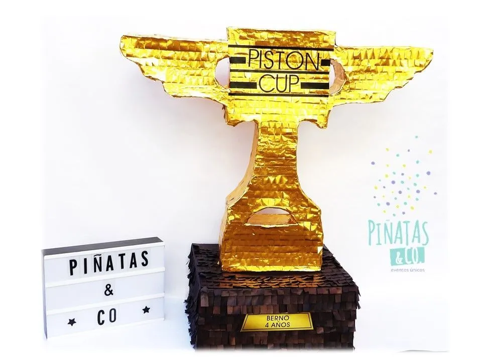 Copa Pistón // Piston Cup <Cars> | Cars party, Pinata, Piñatas Copa Pistón // Piston Cup <Cars> | Cars party, Pinata, Piñatas