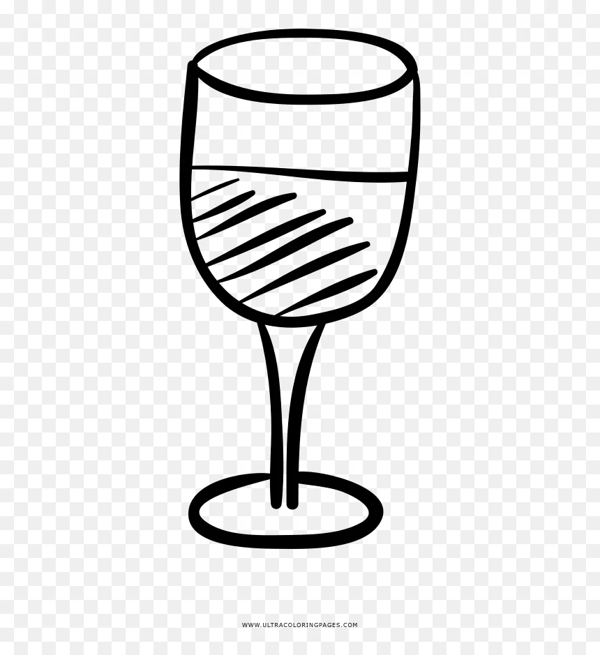 Copa De Vino Página Para Colorear - Wine Glass, HD Png Download - vhv Copa De Vino Página Para Colorear - Wine Glass, HD Png Download - vhv