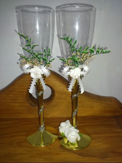 Copas decoradas y Recuerdos! - Foro Manualidades para bodas ... Copas decoradas y Recuerdos! - Foro Manualidades para bodas ...
