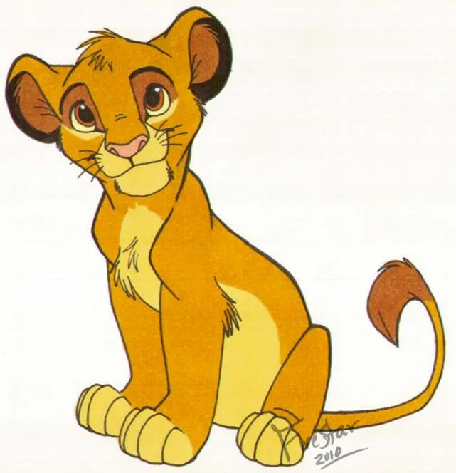 Copic Simba cub by =KaiserTiger on deviantART Copic Simba cub by =KaiserTiger on deviantART