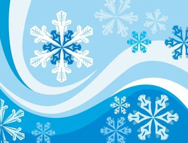 copos de nieve del invierno de vectores de fondo | Descargar ... copos de nieve del invierno de vectores de fondo | Descargar ...
