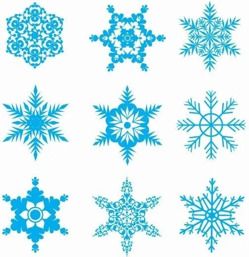 Los copos de nieve Libre Vector Set Vector misceláneos - vectores ... Los copos de nieve Libre Vector Set Vector misceláneos - vectores ...