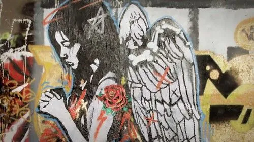 Angel en graffiti - Imagui