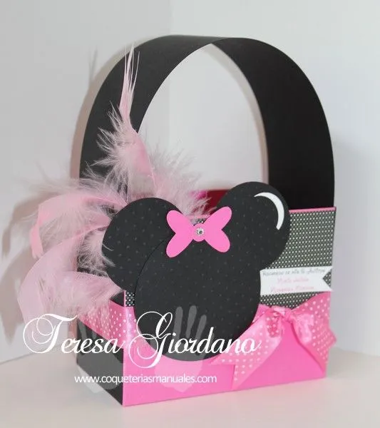 COQUETERIAS MANUALES: FIESTA DE MINNIE MOUSE COQUETERIAS MANUALES: FIESTA DE MINNIE MOUSE