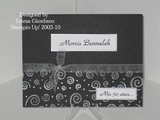 COQUETERIAS MANUALES: INVITACION DE 50 AÑOS.... COQUETERIAS MANUALES: INVITACION DE 50 AÑOS....