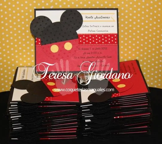 COQUETERIAS MANUALES: PRECIOS: PROYECTOS DE MICKEY Y MINNIE MOUSE