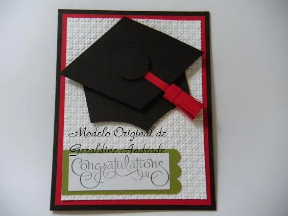 COQUETERIAS MANUALES: TARJETAS DE GRADUACION