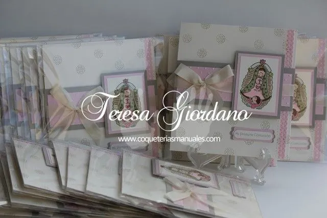 COQUETERIAS MANUALES: TARJETAS DE INVITACION DE UNA PRIMERA ...