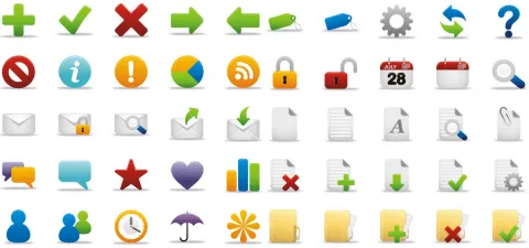 Coquette 50 Free Icons in 5 Sizes and PNG Format