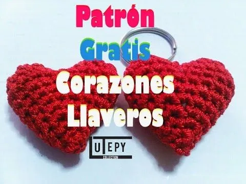 CORAZÓN AMIGURUMI PATRÓN GRATIS CROCHET - YouTube CORAZÓN AMIGURUMI PATRÓN GRATIS CROCHET - YouTube