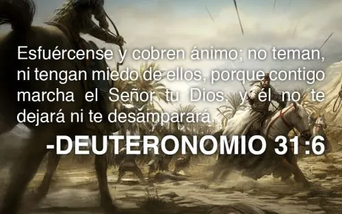 De Corazón A Corazón • Deuteronomio 31:6 Si quieres recibir más de... De Corazón A Corazón • Deuteronomio 31:6 Si quieres recibir más de...