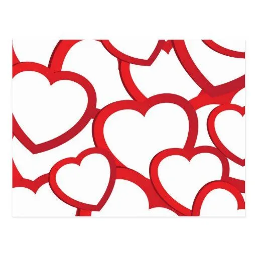 Corazón dibujado mano. Ejemplo del vector Tarjetas Postales de Zazzle. Corazón dibujado mano. Ejemplo del vector Tarjetas Postales de Zazzle.