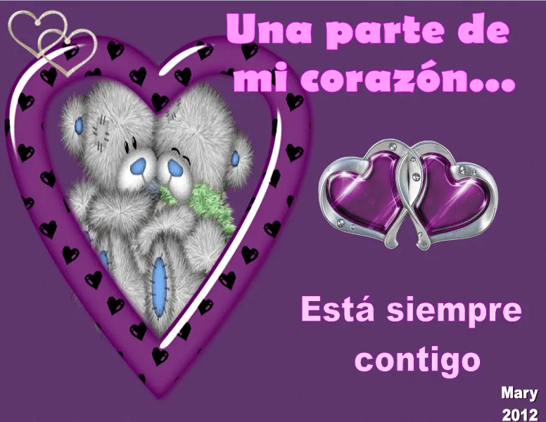 una parte de mi corazon.. | Gotitas de Amor!
