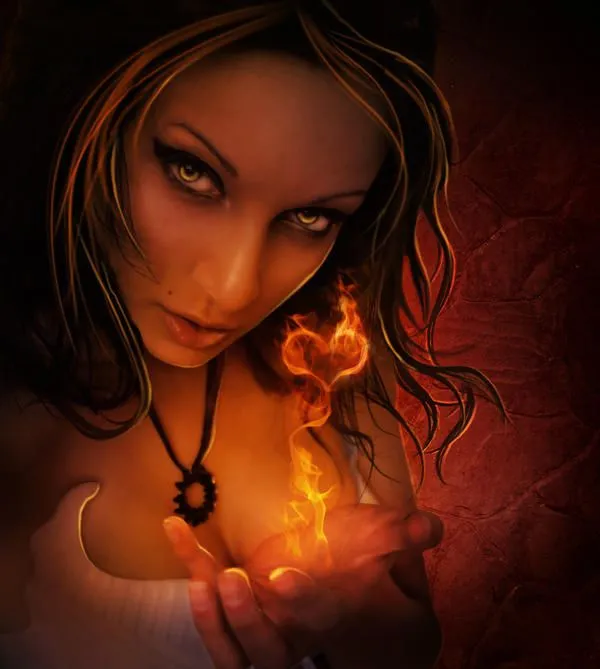 Corazon en llamas by ElenaDudina on DeviantArt