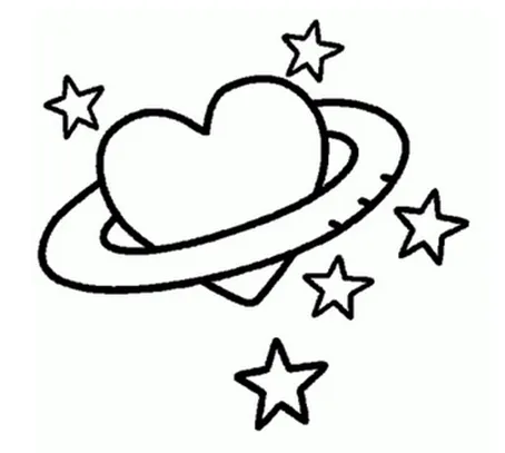 Corazon I love you para colorear,Dibujo de san valentin de los ...