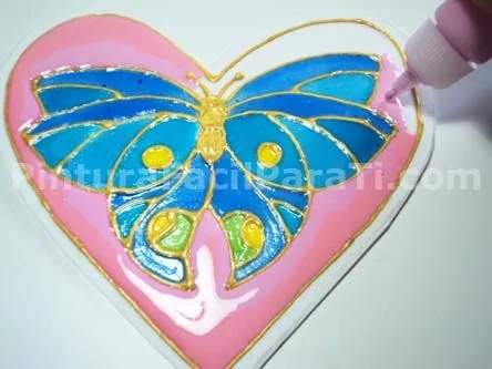 Corazón del Día de la Madre 4 | PINTURA FACIL PARA TI Corazón del Día de la Madre 4 | PINTURA FACIL PARA TI