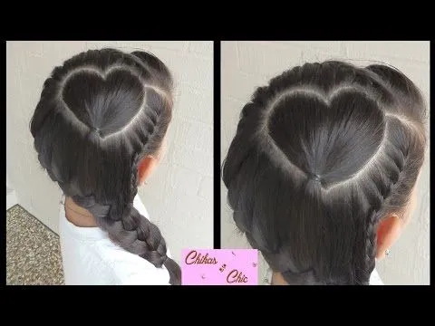 Corazon Perfecto con Trenza! Para San Valentin | Chikas Chic - YouTube