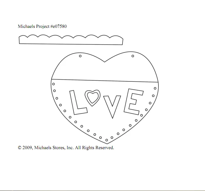 Corazón de san valentin en fieltro : Corazón de san valentin en fieltro :